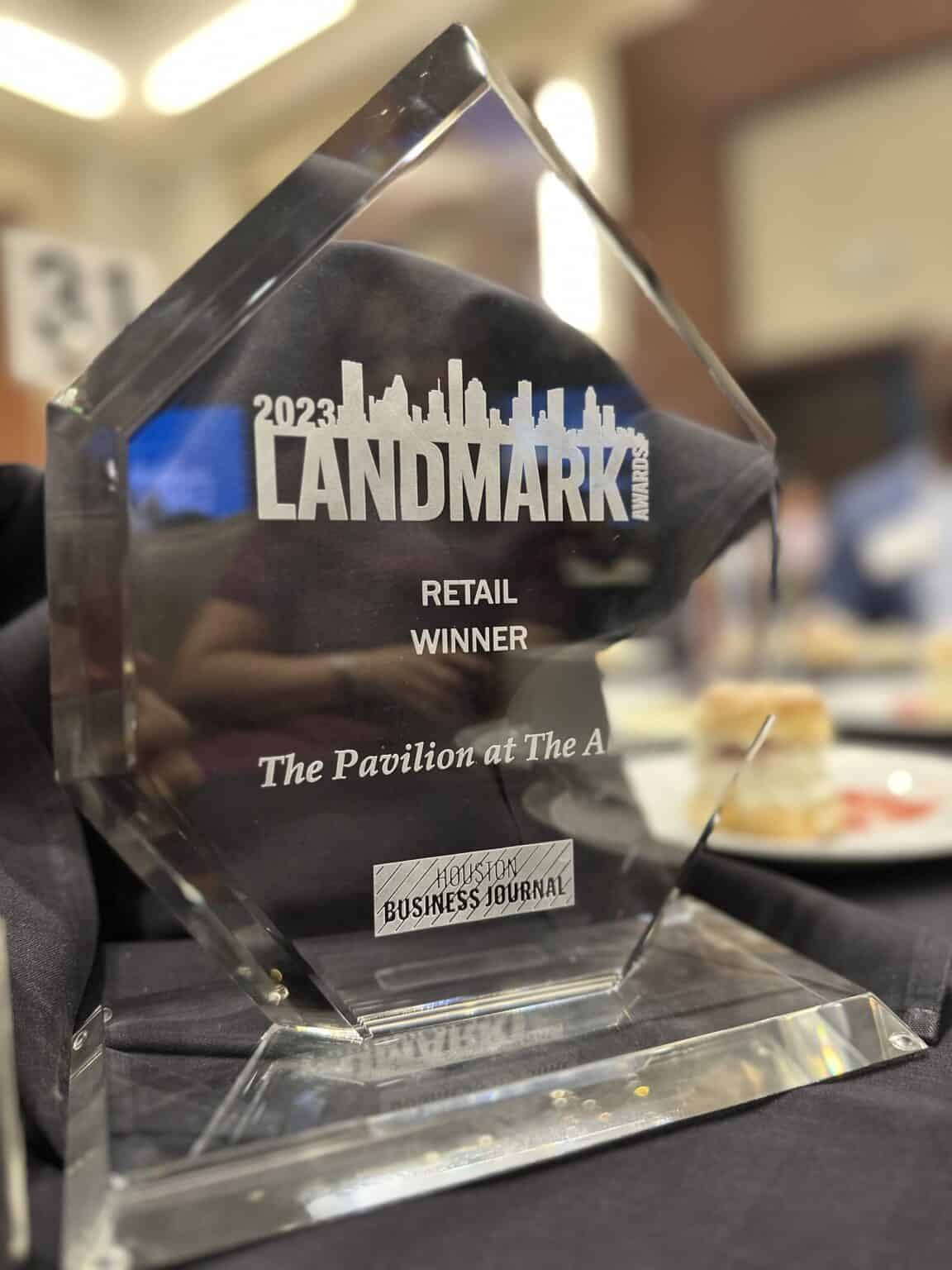The Pavilion at The Allen Named Retail Winner of HBJ's 2023 Landmark